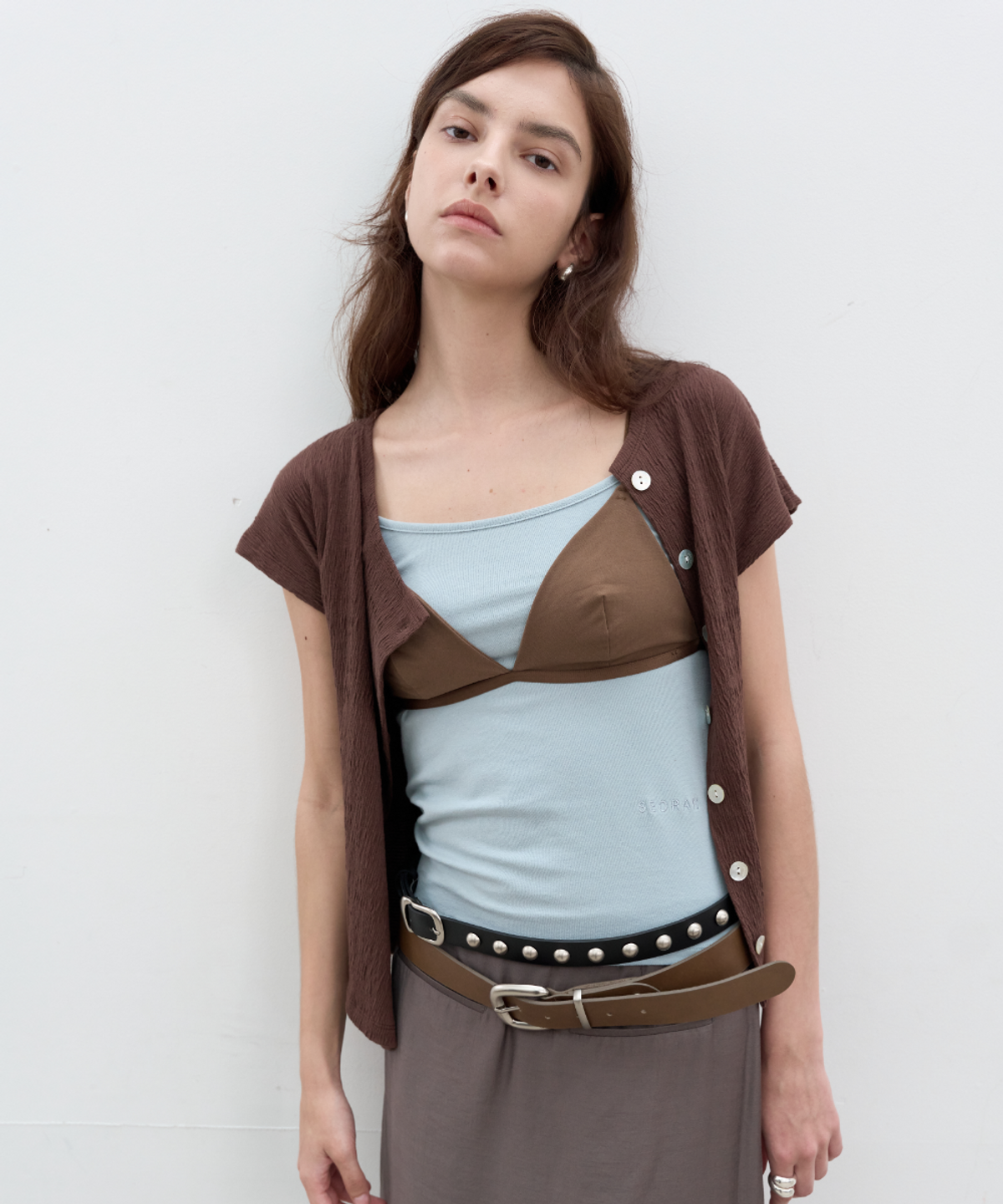 서란(SEORAN) Basic Span Sleeveless_8colors