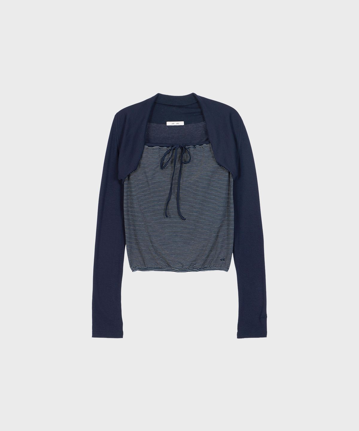 알키알카(ALKI ALKA) Soufflé Top (Navy)