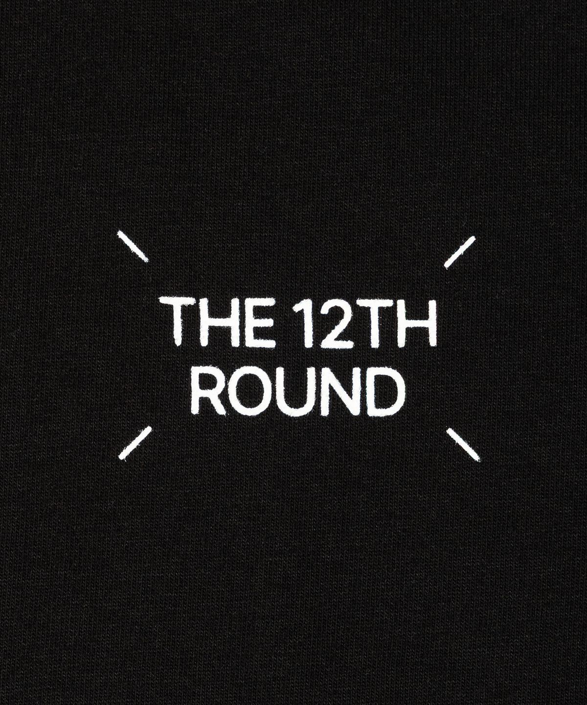 더트웰브라운드(THE 12TH ROUND) THE 12TH ROUND Essential Oversized T-Shirt Black