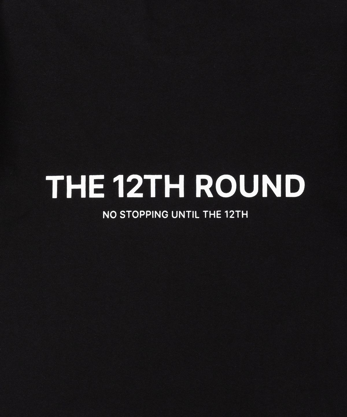 더트웰브라운드(THE 12TH ROUND) THE 12TH ROUND Essential Oversized T-Shirt Black