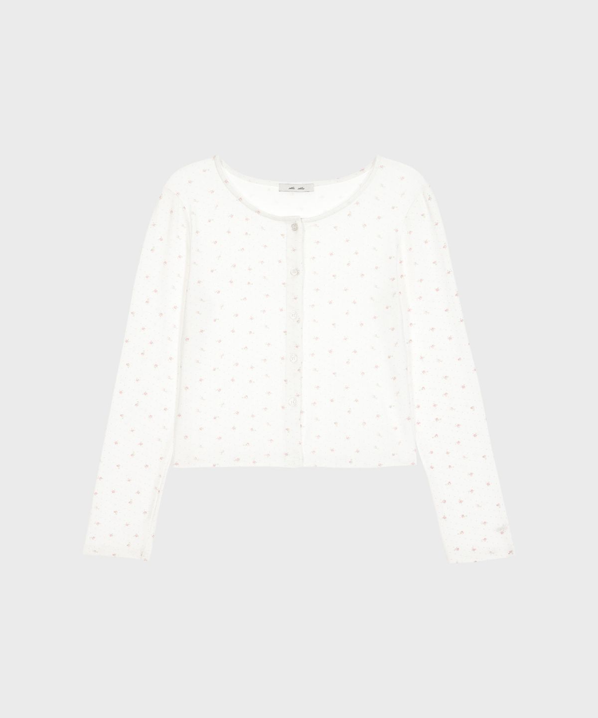 알키알카(ALKI ALKA) Bouquet Cardigan Set