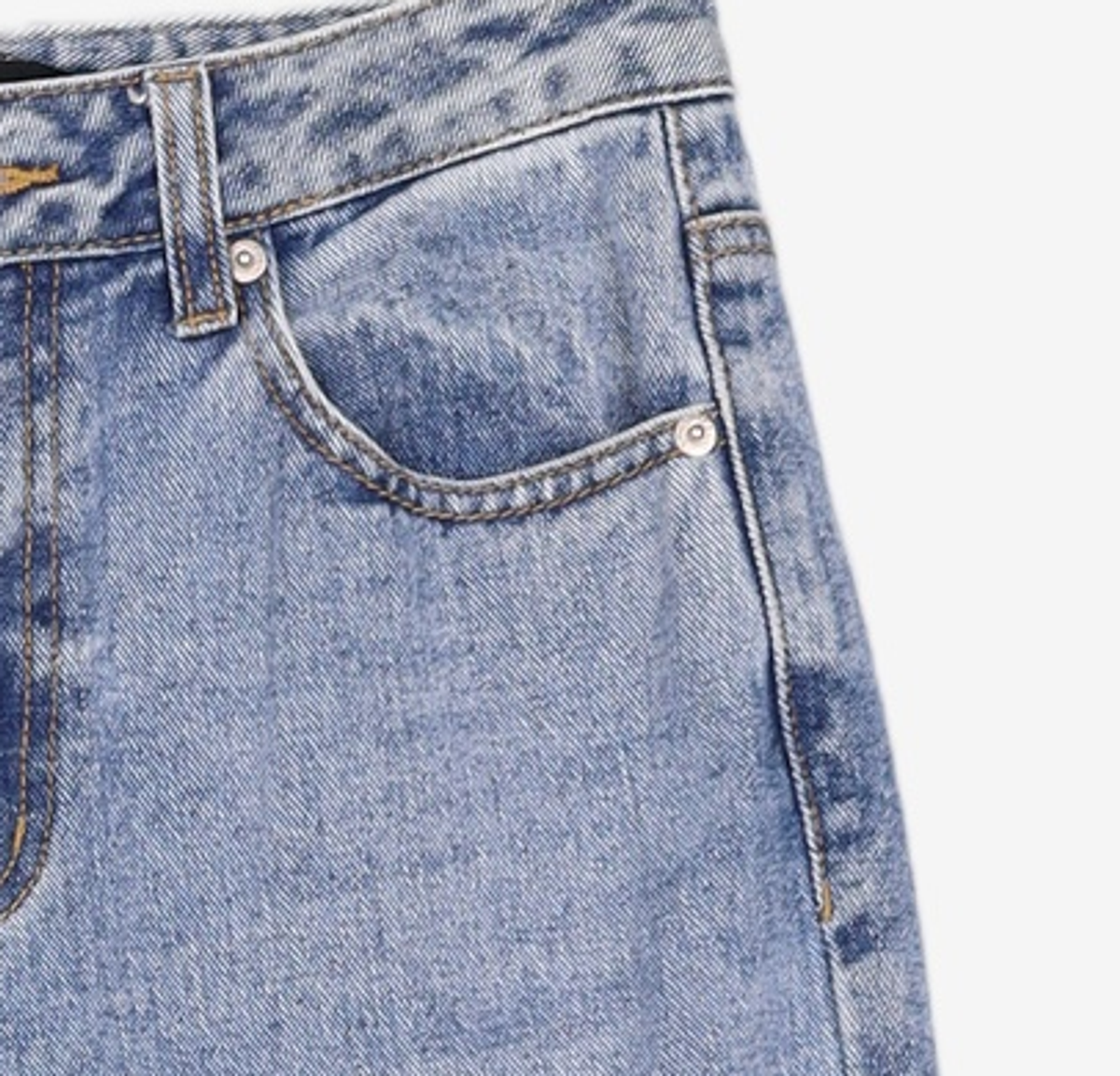 미쏘(MIXXO) 청/데님 팬츠 26