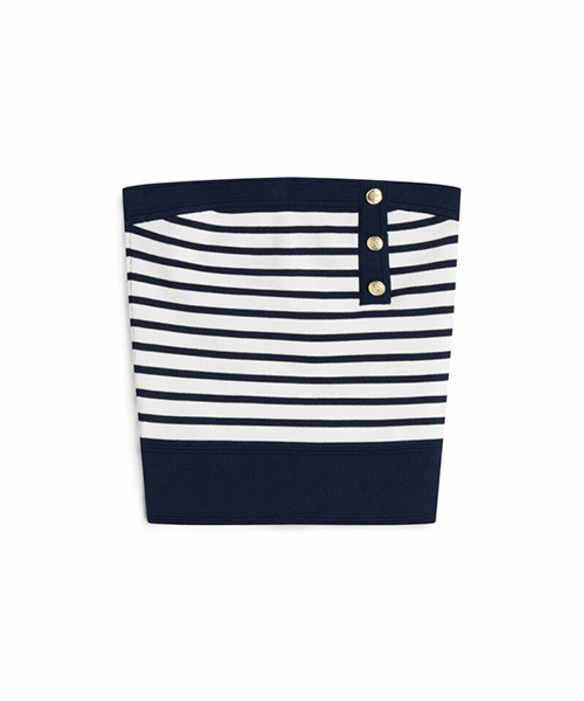 타미진스(TOMMY JEANS) 버튼 튜브 탑 스웨터 (T32G6KTO31TWT10A7)