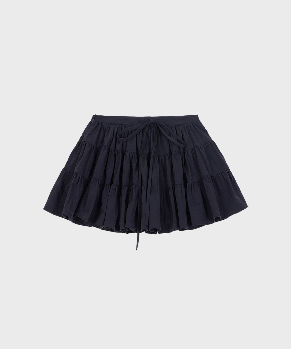 알키알카(ALKI ALKA) Puffy Mini Skirt (Dark Navy)