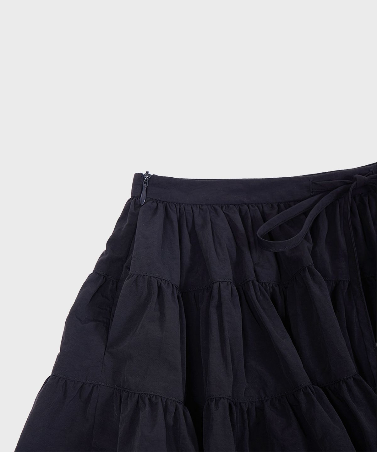 알키알카(ALKI ALKA) Puffy Mini Skirt (Dark Navy)