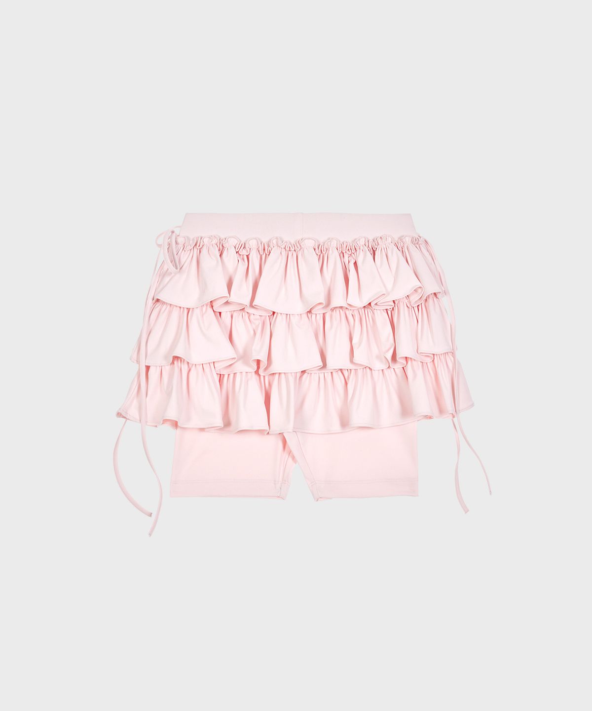 알키알카(ALKI ALKA) Ballet Layered Skort (Light Pink)