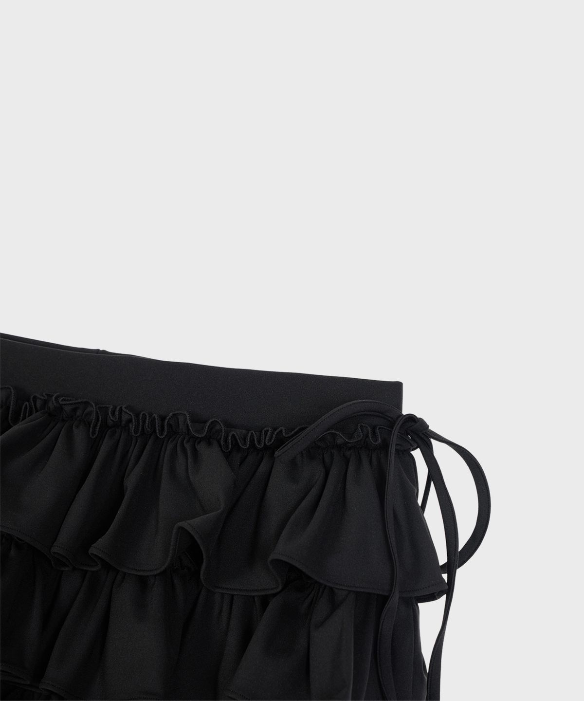 알키알카(ALKI ALKA) Ballet Layered Skort (Black)