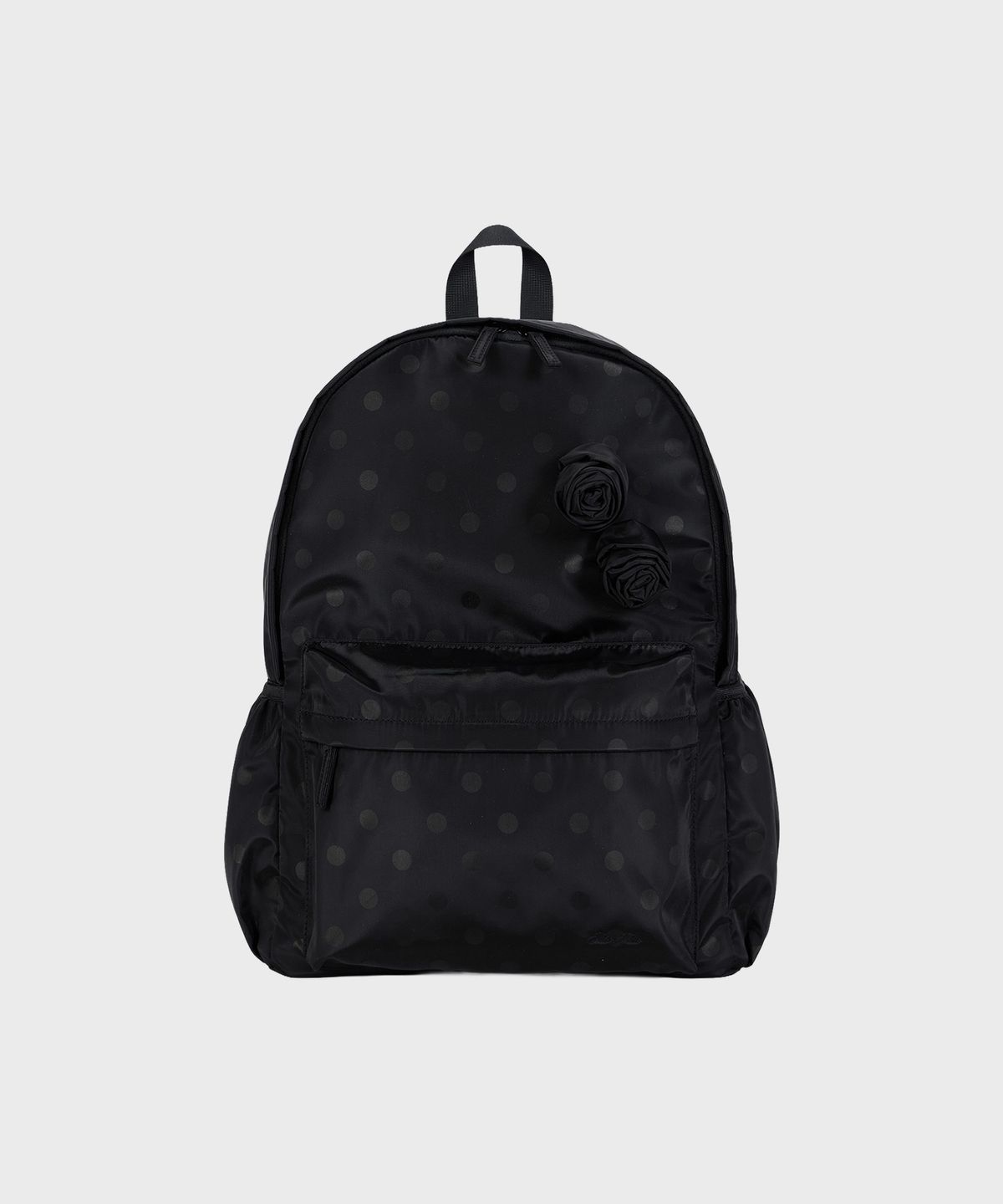 알키알카(ALKI ALKA) Floral Corsage Backpack (Dot Black)