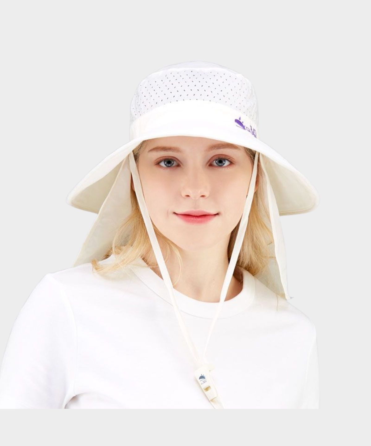 썬글레이드(SUNGLADE) 유아동 성인 자외선차단 플랩인 캠핑햇