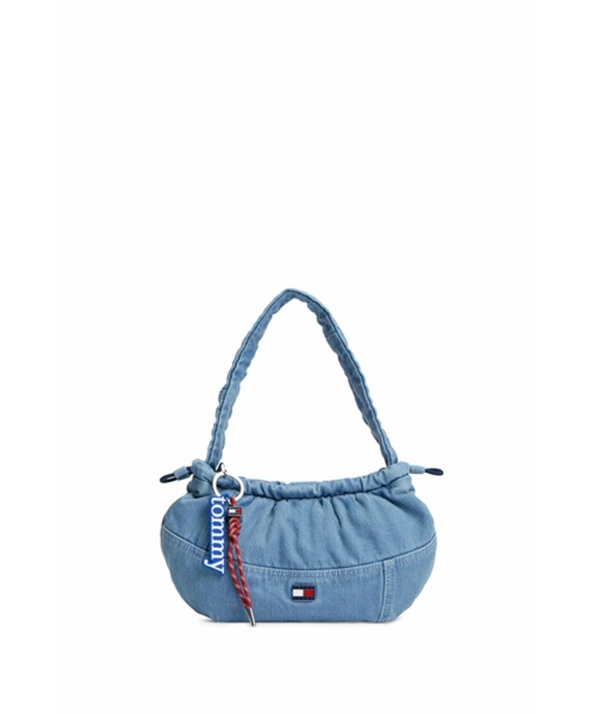 타미진스(TOMMY JEANS) 타미 아이콘 참 데님 숄더백 (T32G6ABG15TWT11A4)