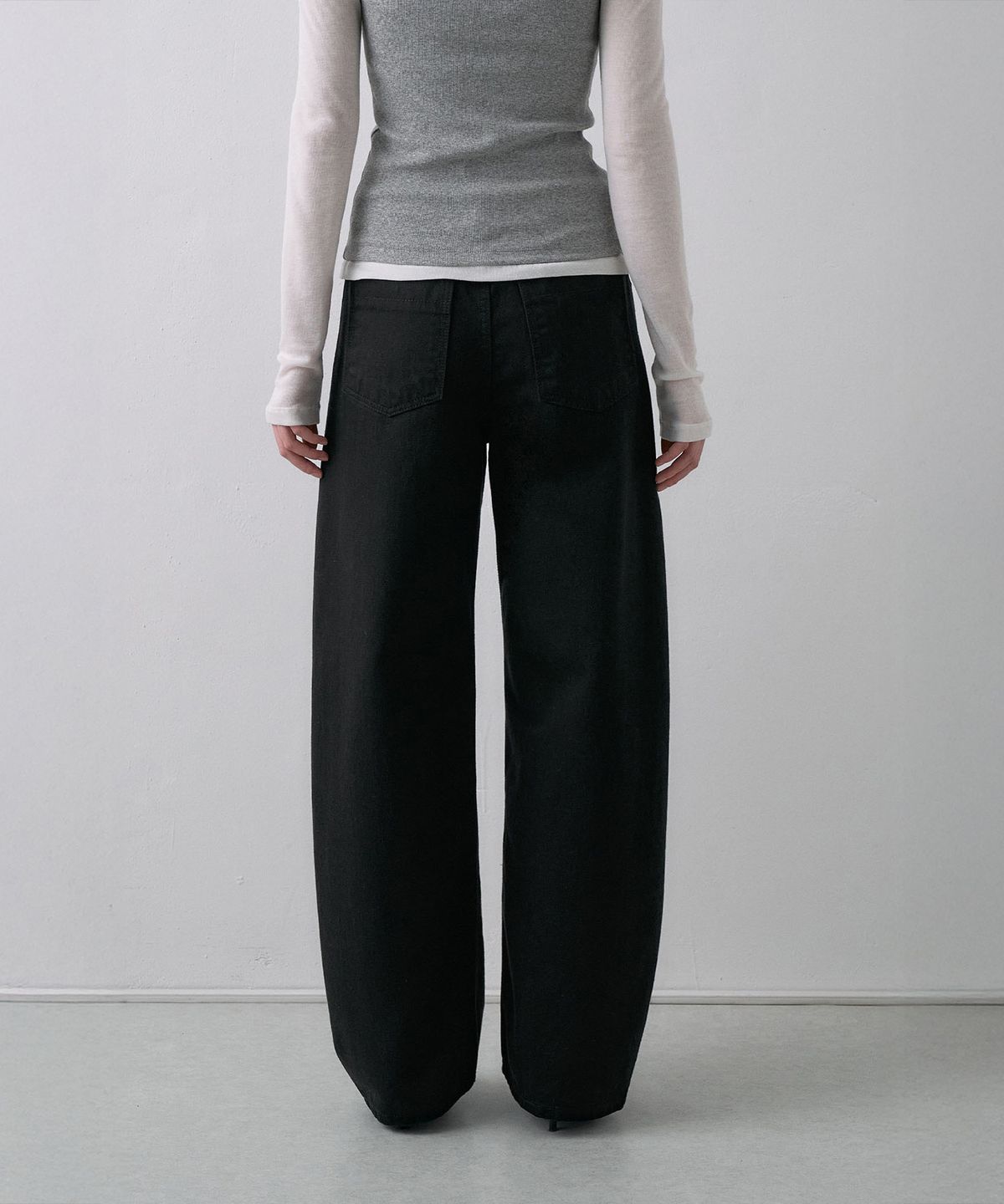 라메레이(LAMEREI) [기장선택]Natural Curved Denim[LMBFSPDN023]-2color