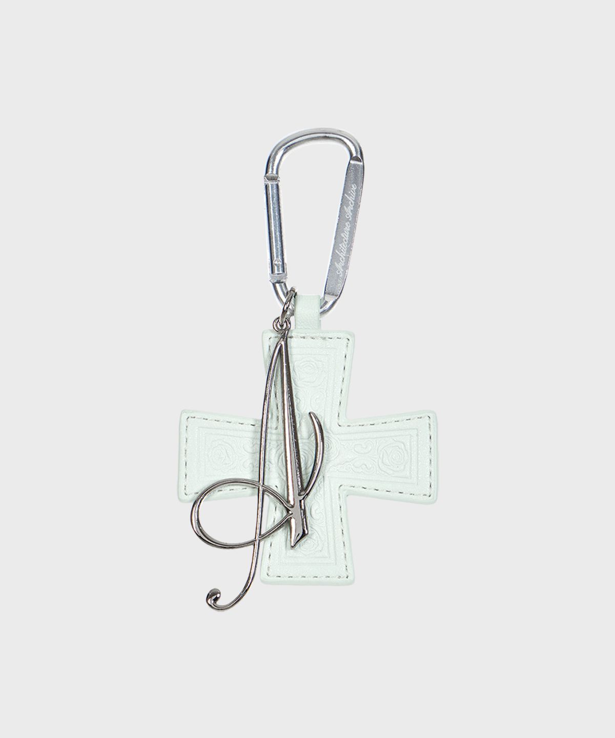 알키알카(ALKI ALKA) Cross Keychain Necklace (Mint)