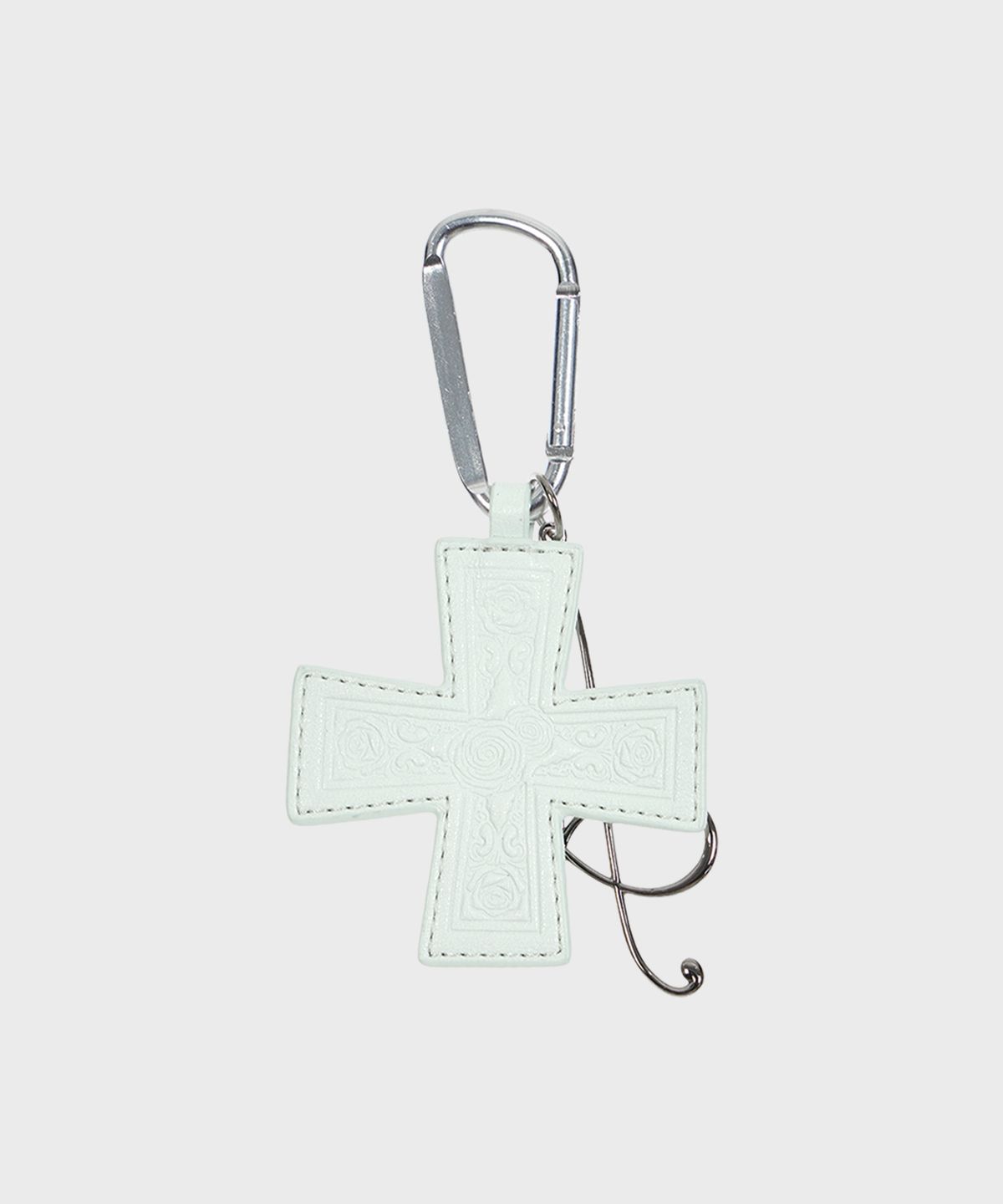 알키알카(ALKI ALKA) Cross Keychain Necklace (Mint)
