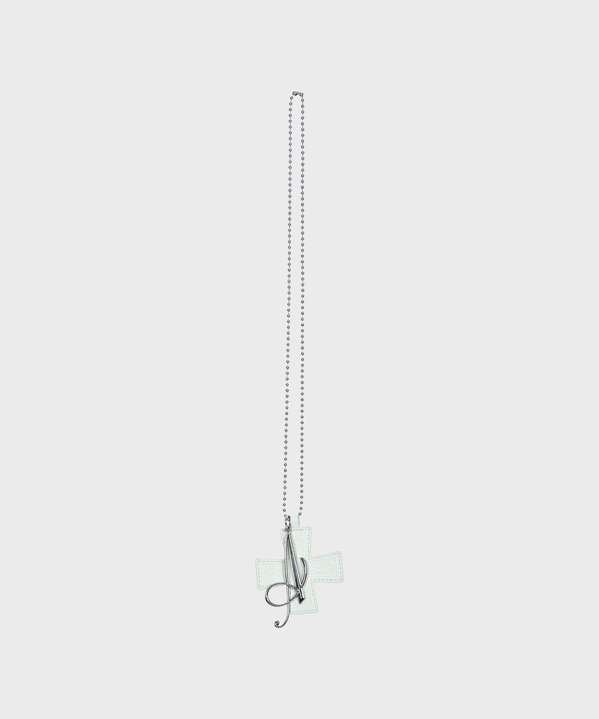 알키알카(ALKI ALKA) Cross Keychain Necklace (Mint)