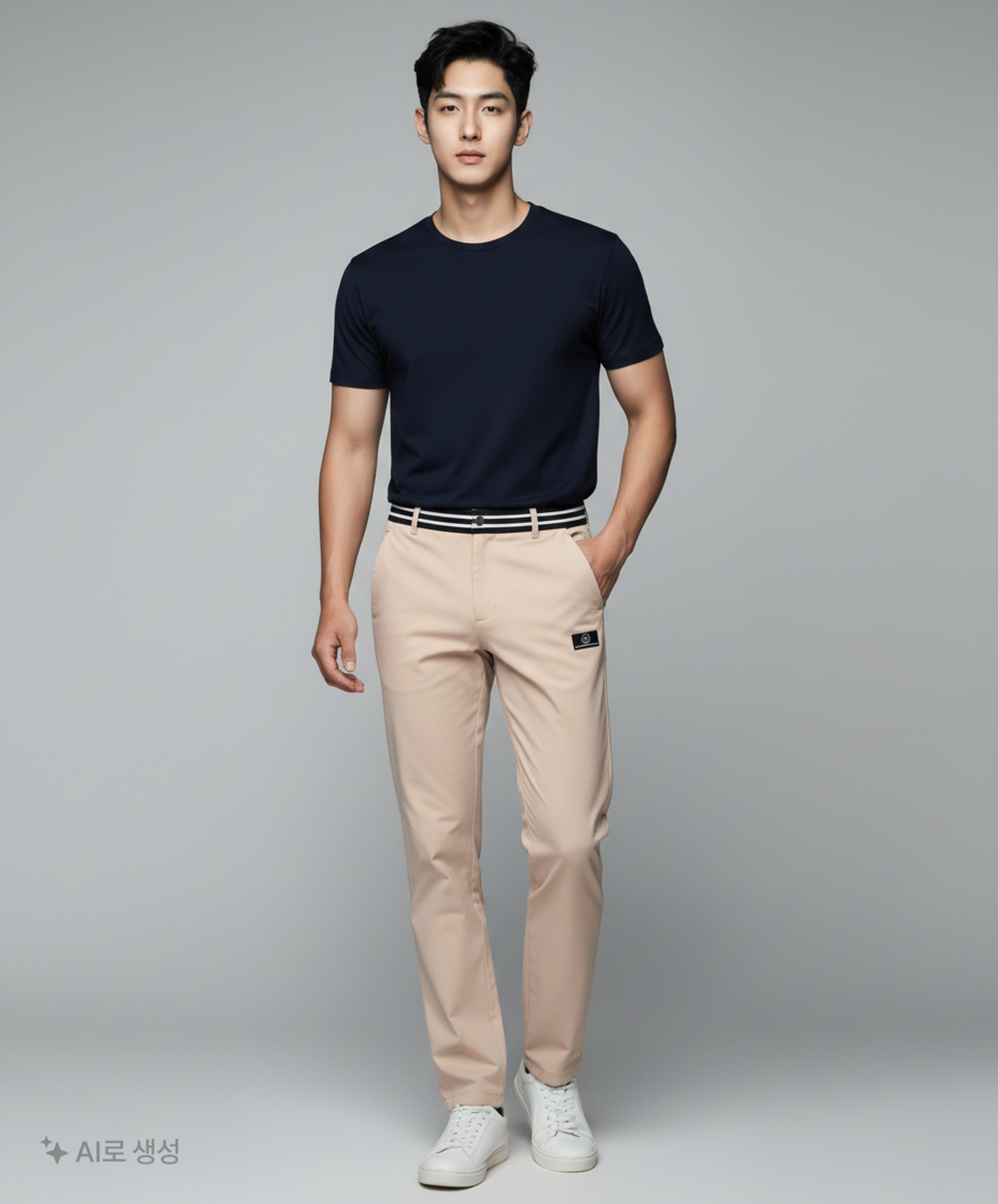 블루닷(BLUDOT) ESSENTIAL VOLUME PANTS_BG L