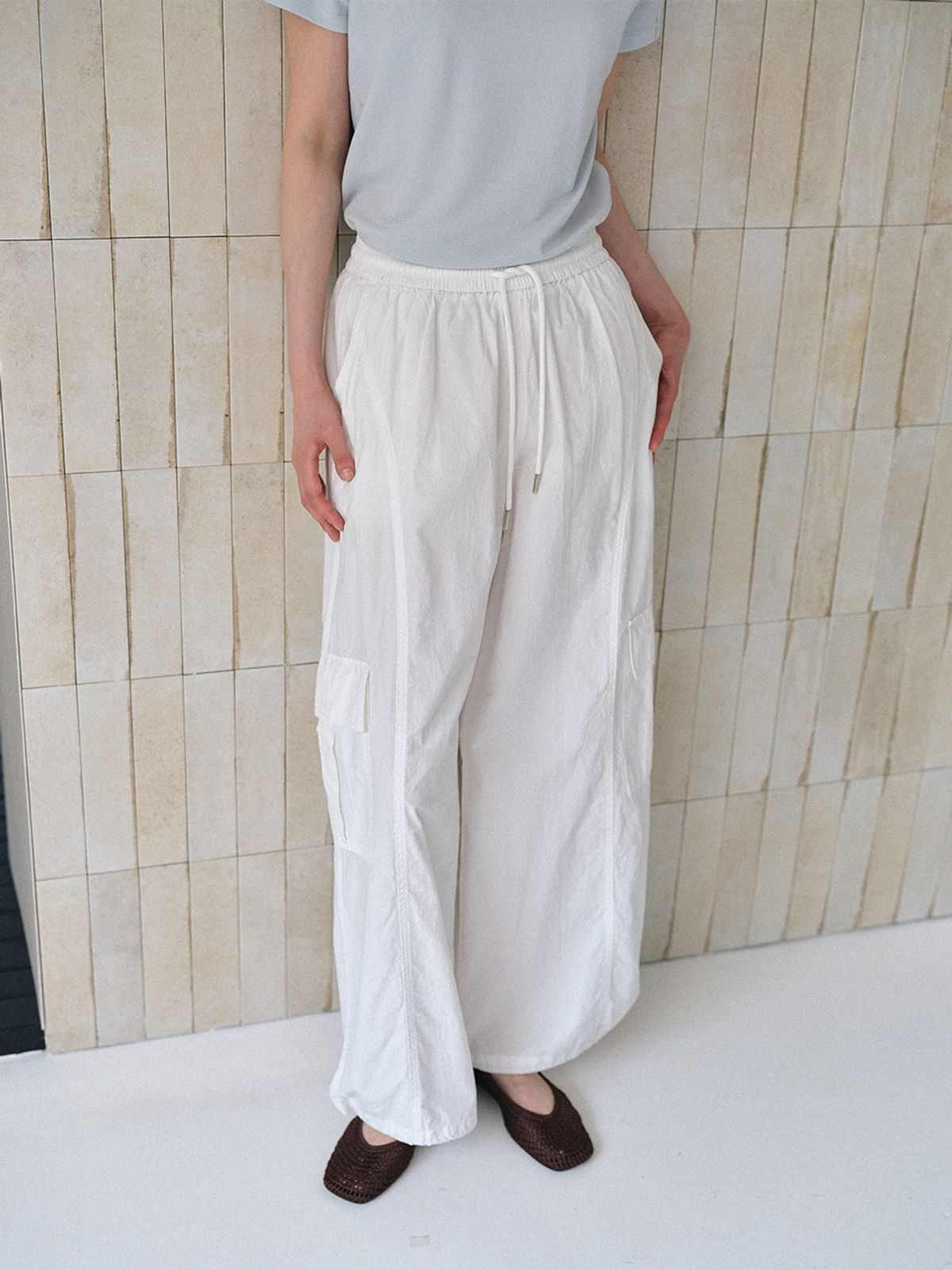 헌치(HUNCH) String Cargo Pant (2color)