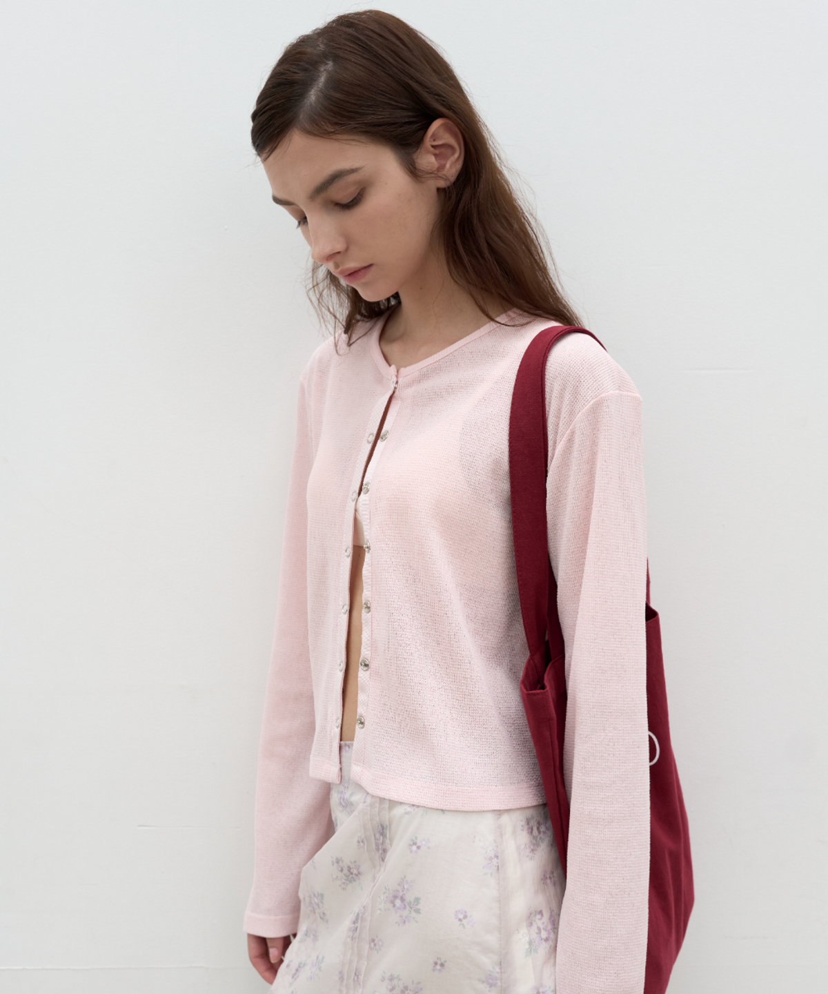 서란(SEORAN) Minimal Waffle Cardigan_3colors