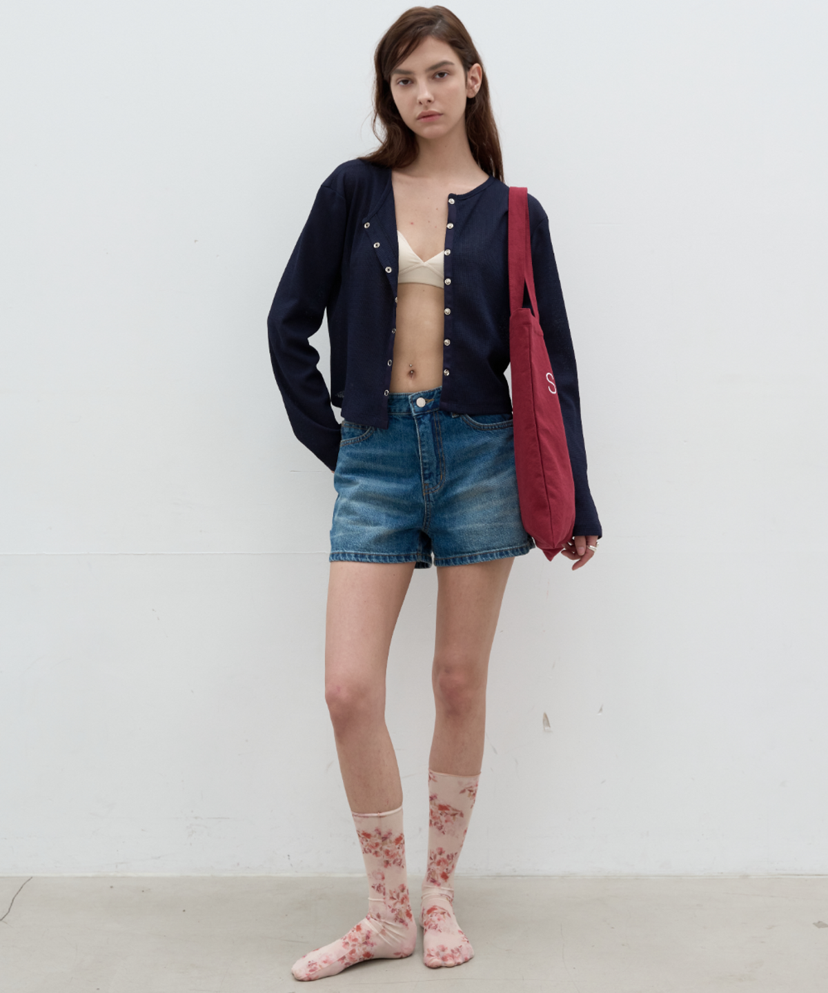 서란(SEORAN) Minimal Waffle Cardigan_3colors