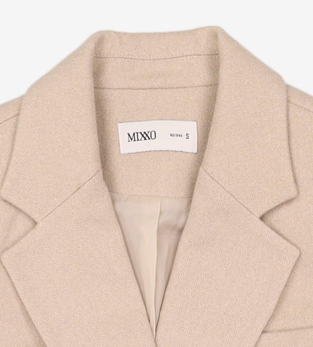 미쏘(MIXXO) 반더블 테일러드 자켓 MIWJKC213G S