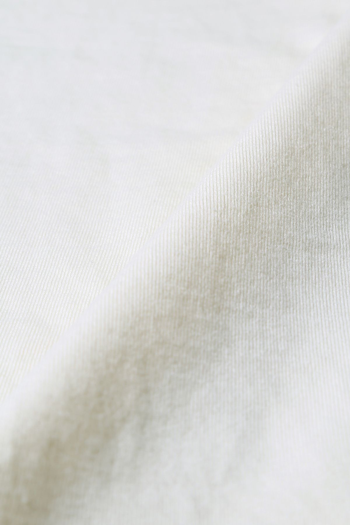 르몽생미셸(LE MONT ST MICHEL) Color rib T-shirt_Ivory
