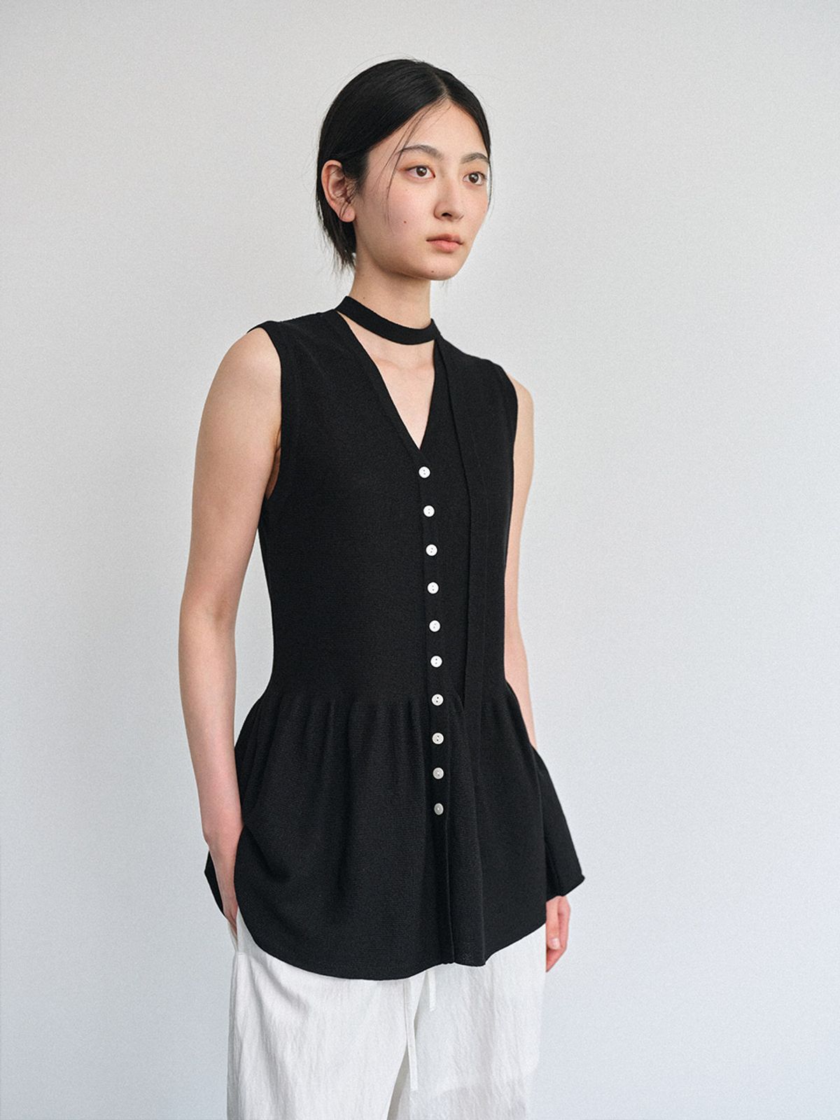 헌치(HUNCH) Flare Knit Vest