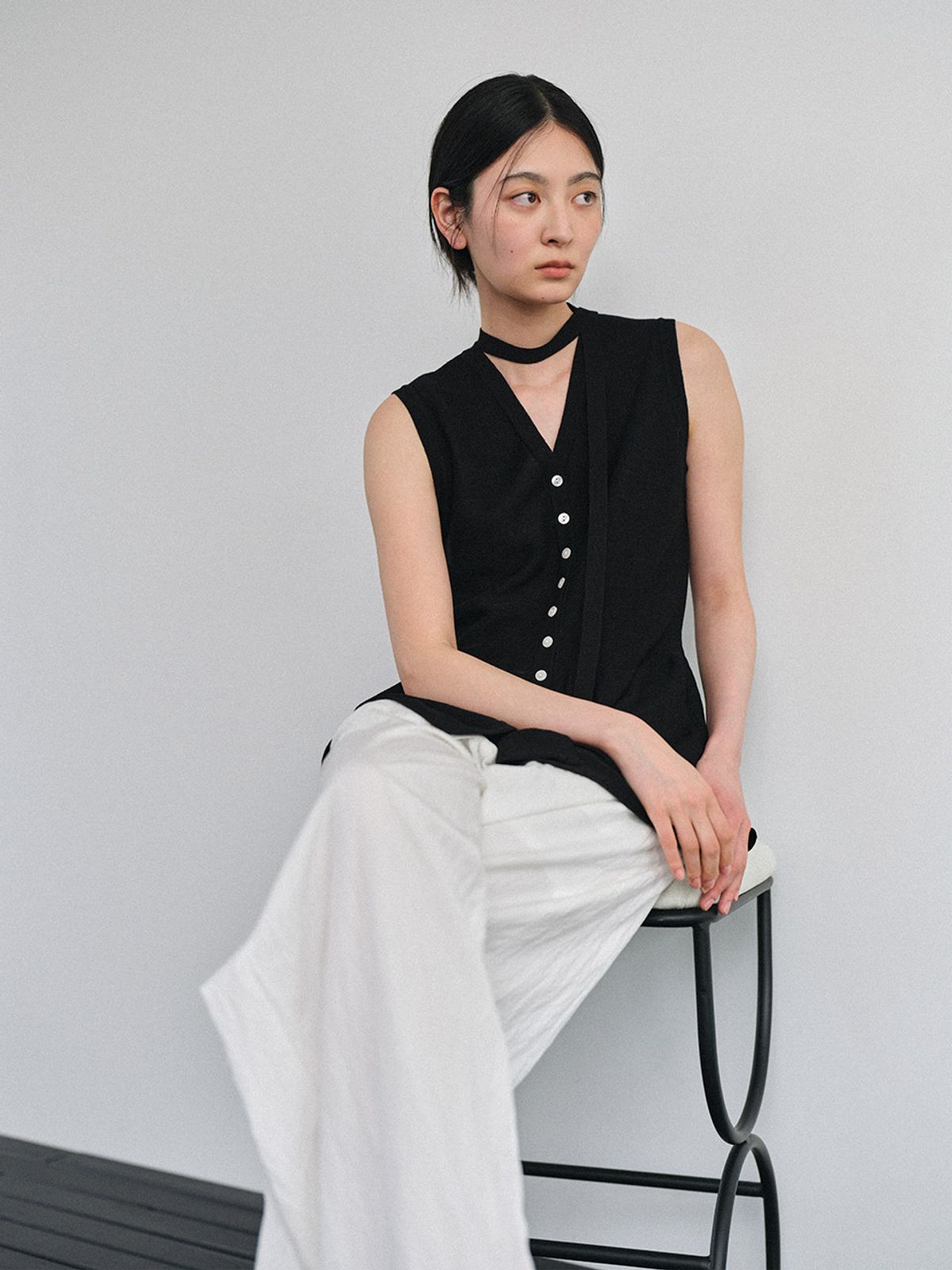 헌치(HUNCH) Flare Knit Vest
