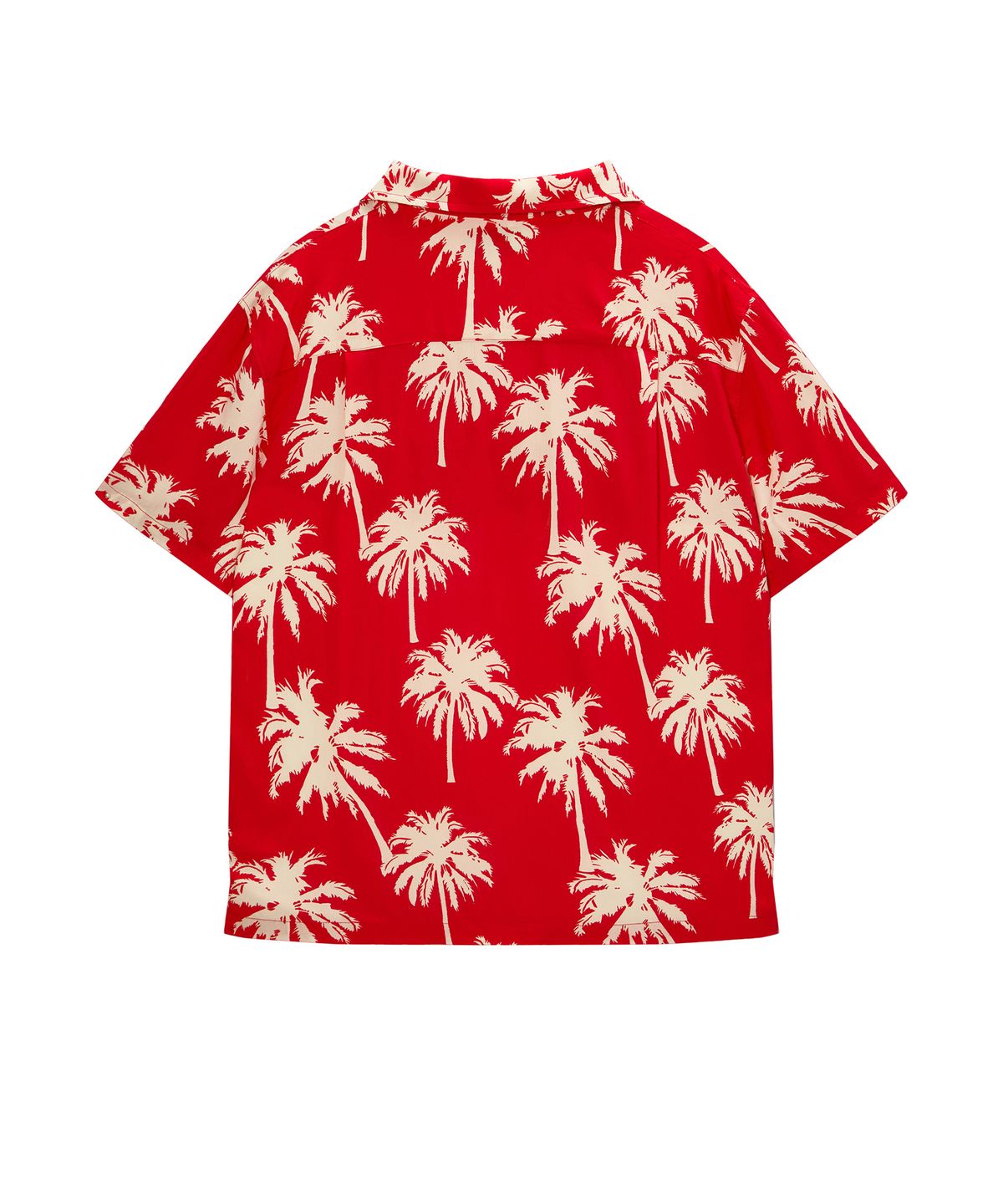 롤링스튜디오(ROLLINGSTUDIOS) HAWAIIAN SHIRT PALMTREE RED