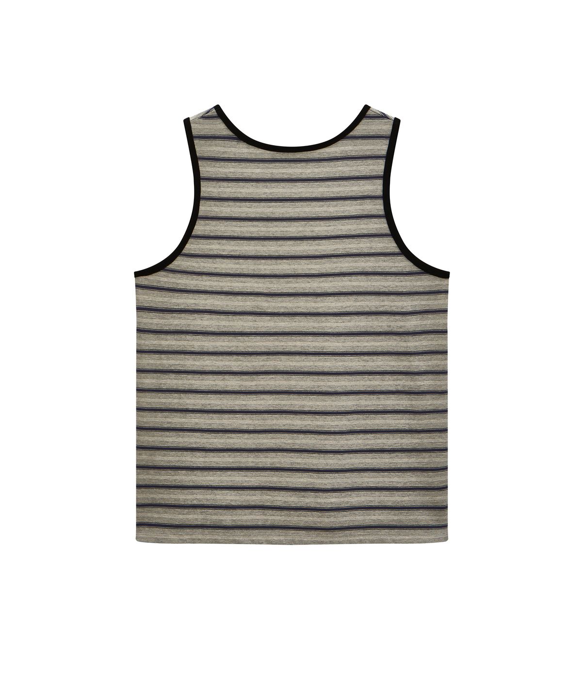 롤링스튜디오(ROLLINGSTUDIOS) COTTON STRIPE SLEEVELESS GREY/NAVY