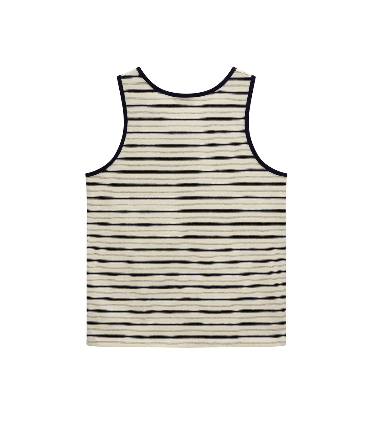 롤링스튜디오(ROLLINGSTUDIOS) COTTON STRIPE SLEEVELESS IVORY/NAVY