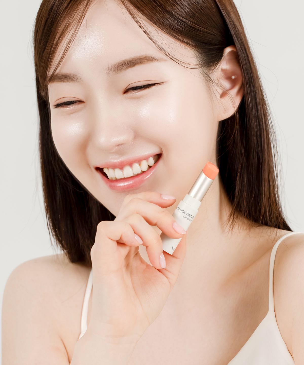 빌라쥬11팩토리(VILLAGE11FACTORY) 플럼팡 컬러 립 밤 (1단계 라이트코랄/2단계 써니피치)