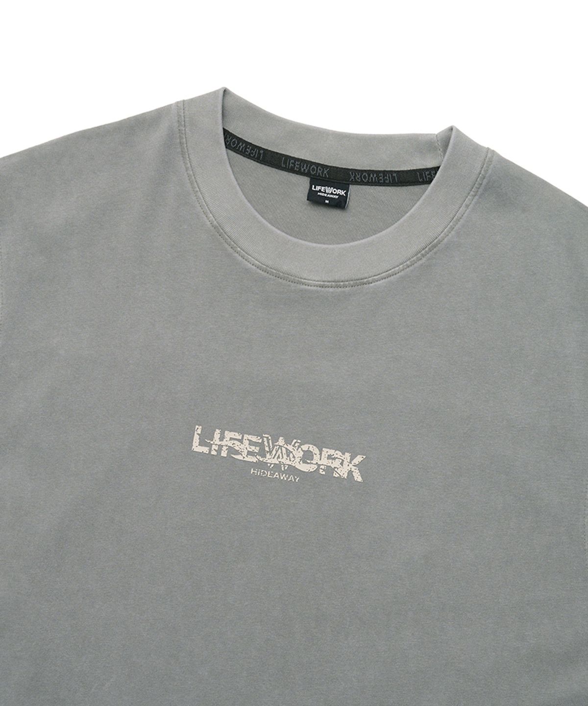 라이프워크 키즈(LIFEWORK KIDS) 키즈) 빈티지 플레임 로고 슬리브리스