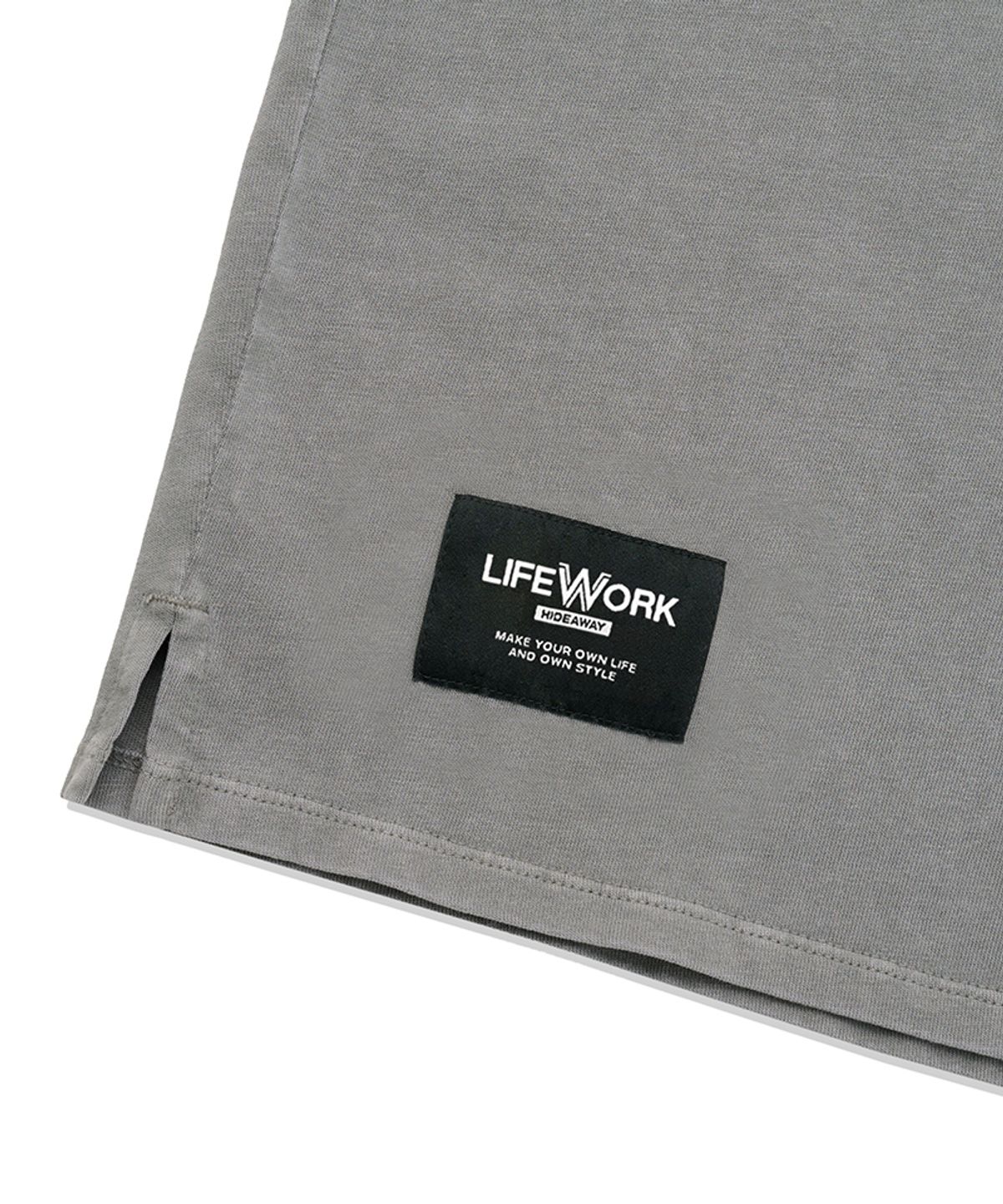 라이프워크 키즈(LIFEWORK KIDS) 키즈) 빈티지 플레임 로고 슬리브리스