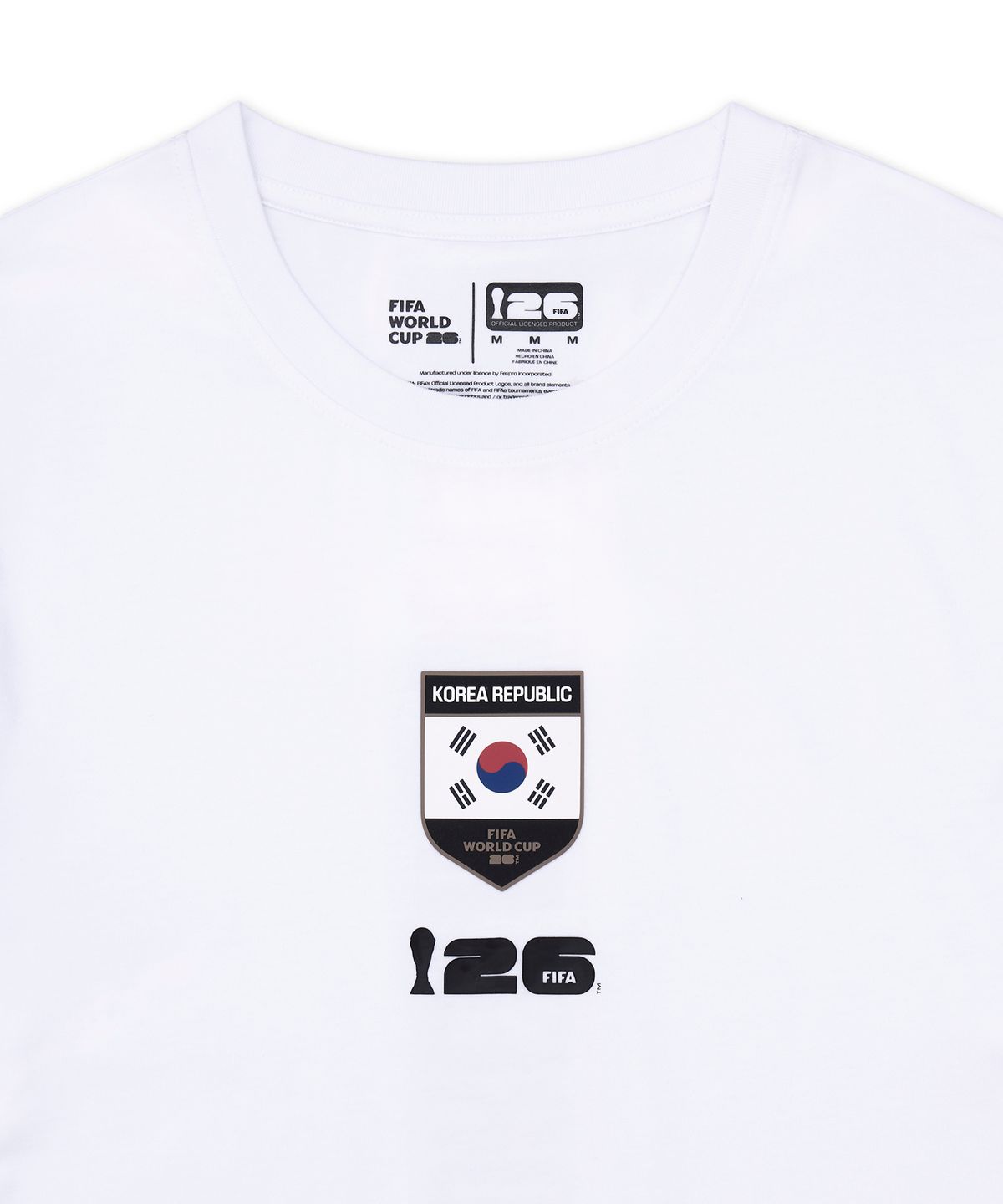 파나틱스(FANATICS) 2026 FIFA 월드컵 대한민국 티셔츠 -화이트