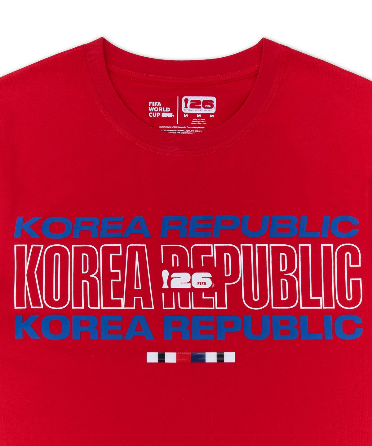 파나틱스(FANATICS) 2026 FIFA 월드컵 대한민국 티셔츠 -레드