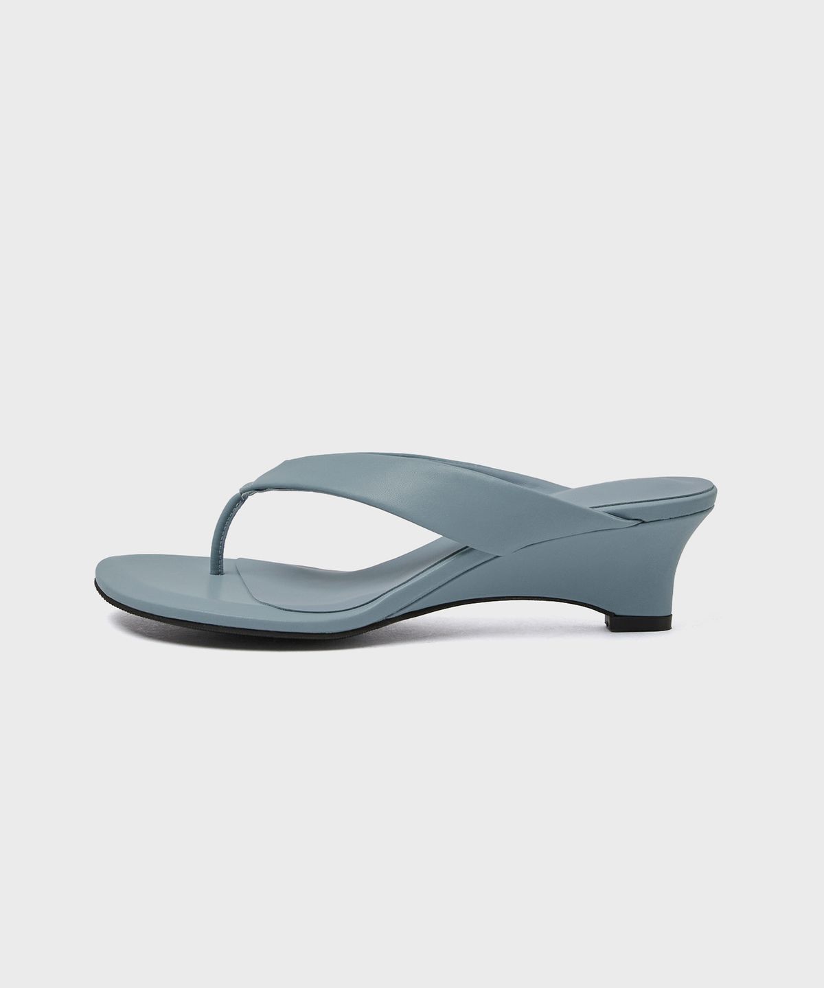 무드나잇(MOODNIGHT) Noma 노마 플립플랍 웨지힐 뮬 - 3colors l 4.5cm