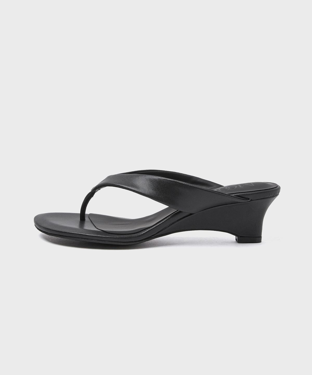 무드나잇(MOODNIGHT) Noma 노마 플립플랍 웨지힐 뮬 - 3colors l 4.5cm