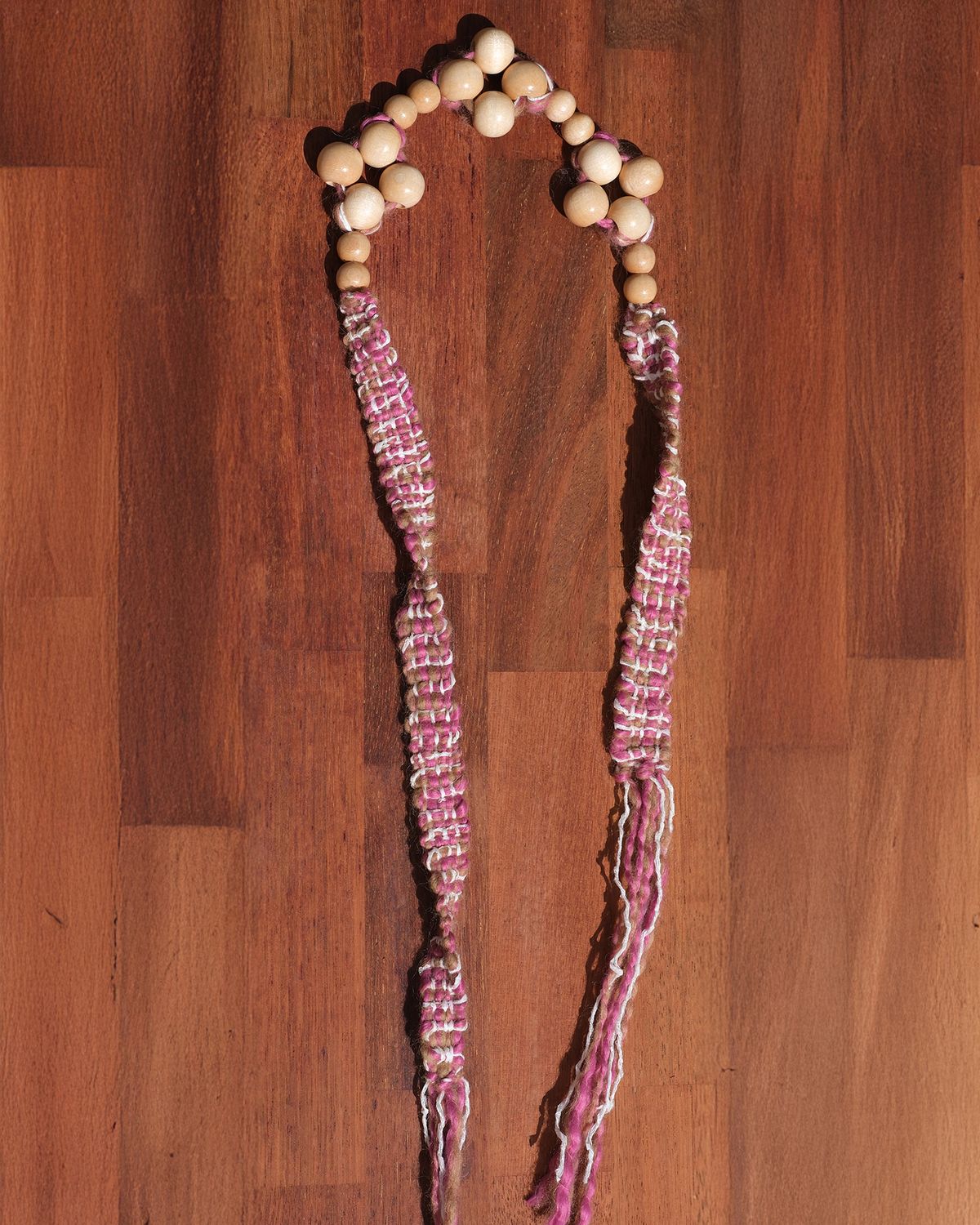 러브 크레이지 와일드 맨(LOVECRAZYWILDMAN) KNOT WOOD BELT Multi