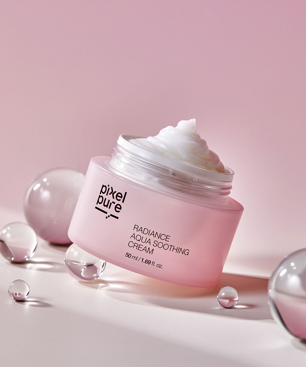 픽셀퓨어(PIXELPURE) 래디언스 아쿠아 수딩 크림 50ml 2개 (+하이드로겔 마스크 1매 증정)