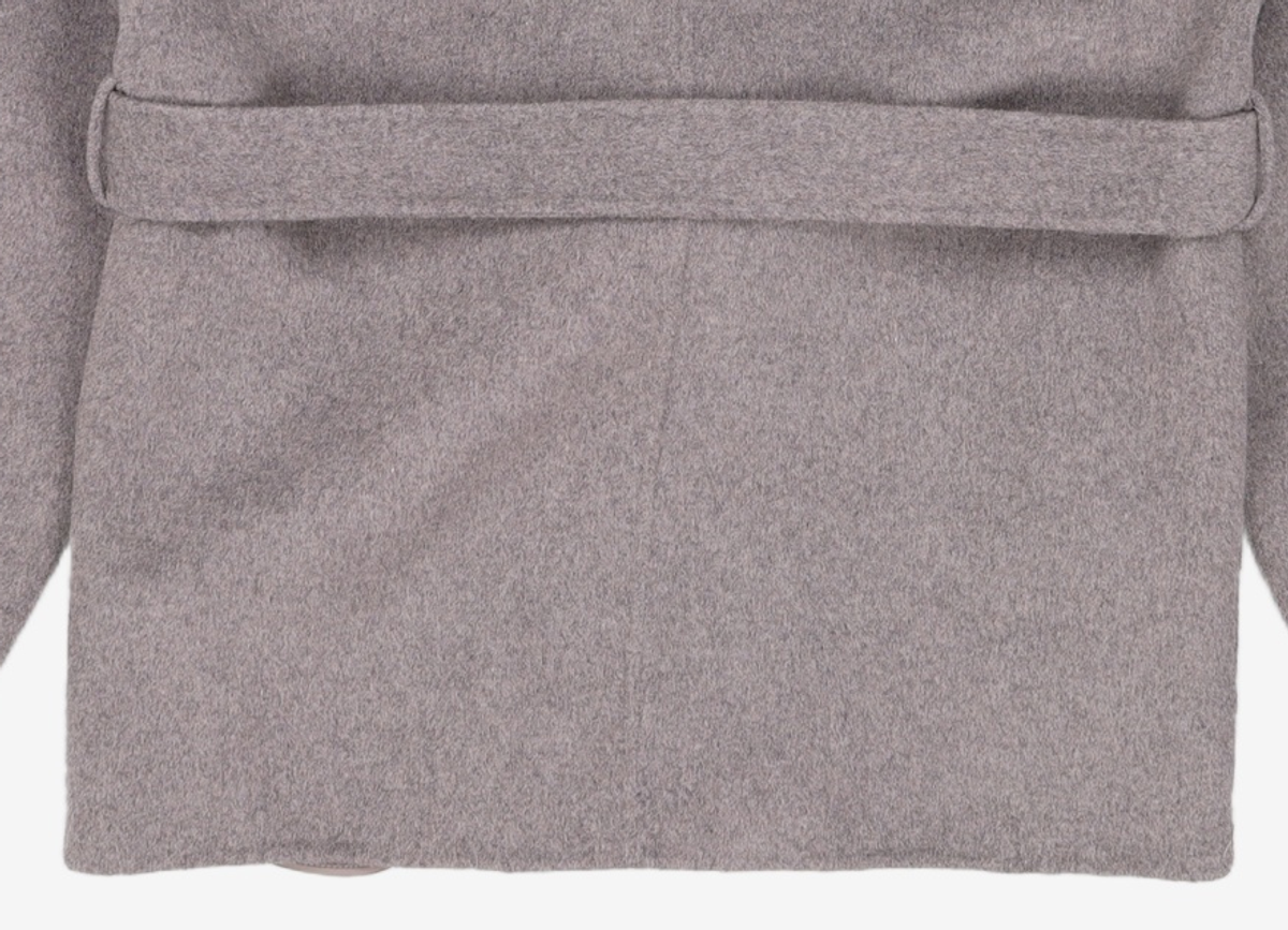 미쏘(MIXXO) 핸드메이드 노여밈 벨티드 자켓 MIWJKC191B S