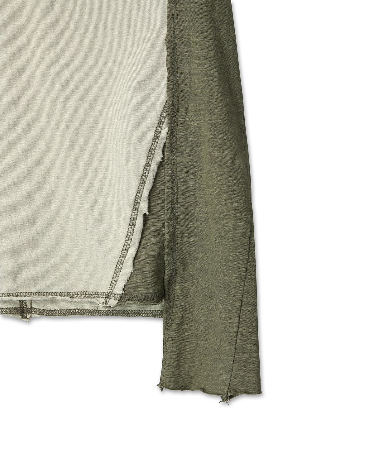 9999아카이브(9999ARCHIVE) Deconstructed Slub Tee