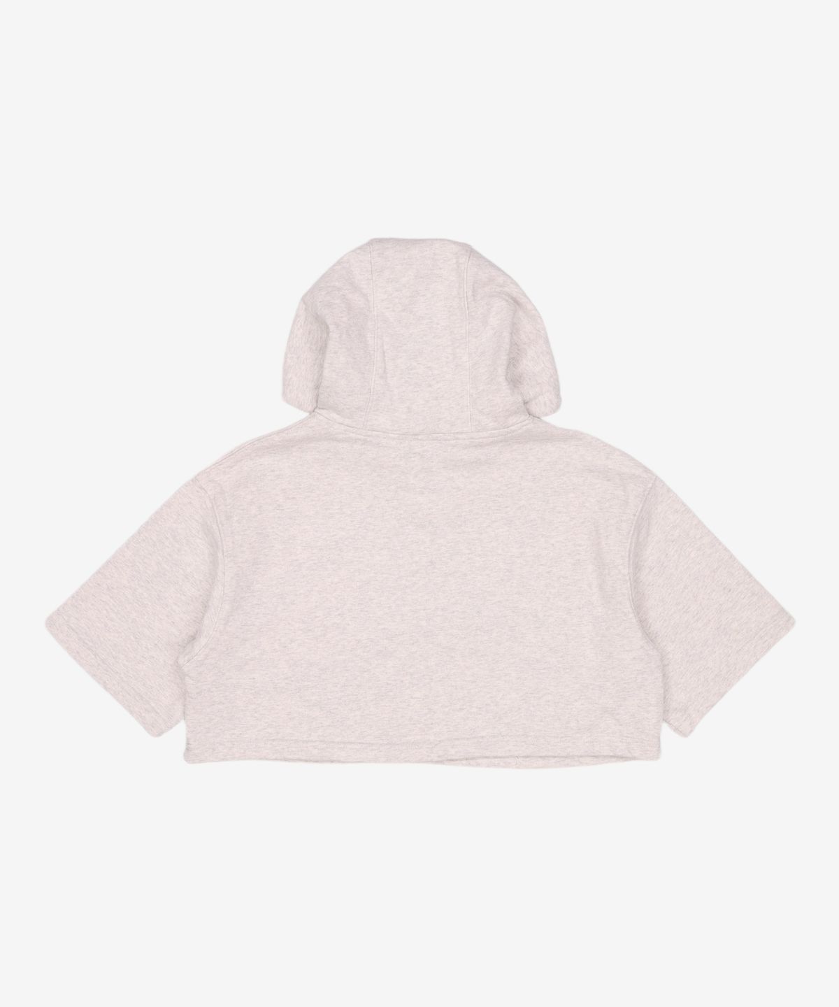 오아이오아이 컬렉션(OIOI COLLECTION) ARCH LOGO CROP HOODIE [LIGHT GREY] FREE