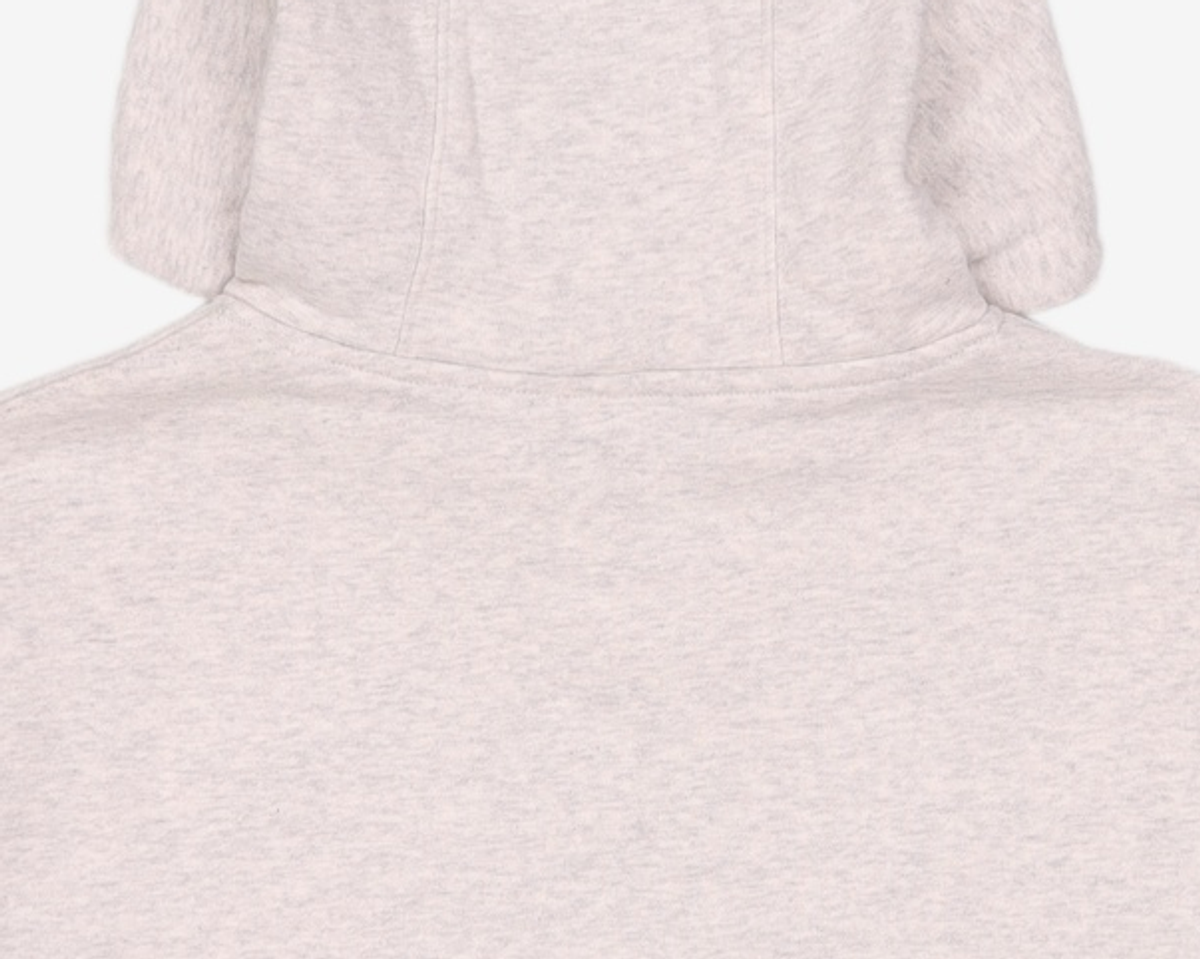 오아이오아이 컬렉션(OIOI COLLECTION) ARCH LOGO CROP HOODIE [LIGHT GREY] FREE