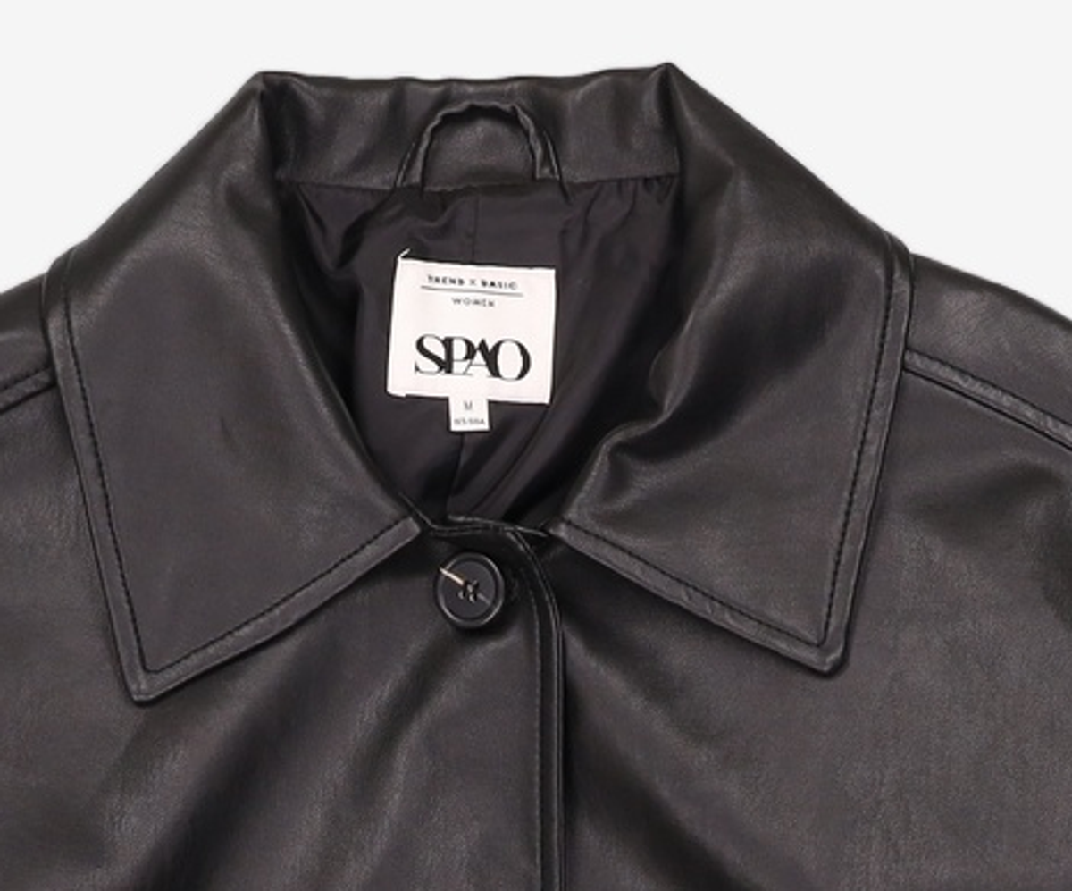 스파오(SPAO) 레더/라이더스 재킷 M