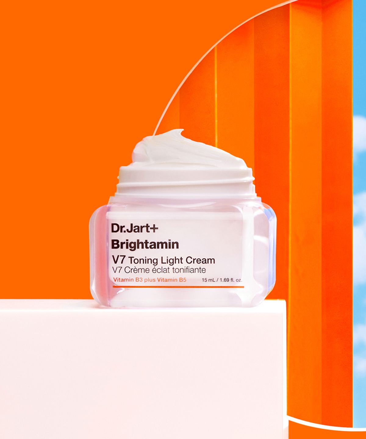 닥터자르트(DR.JART) 브라이타민 토닝라이트 크림 15ml +바이탈 하이드라 솔루션 플럼프 에센스 15ml 2개