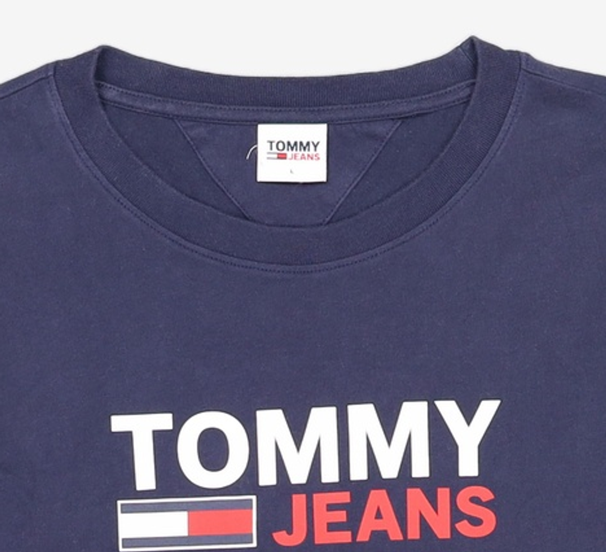 타미진스(TOMMY JEANS) 긴소매 티셔츠 L