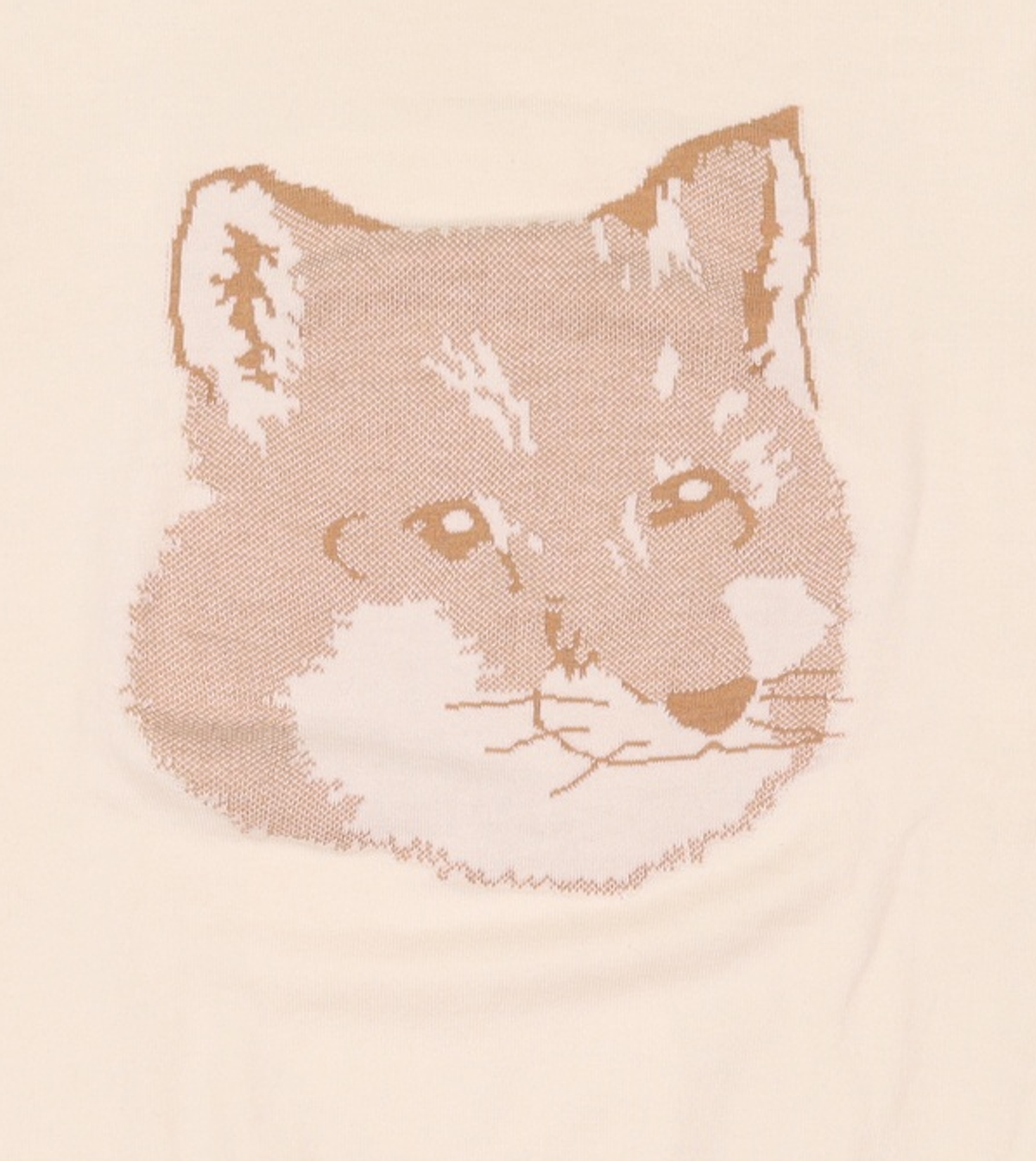 메종 키츠네(MAISON KITSUNE) 빅 폭스헤드 스웨터 IU00527KT1058 P701 ECRU L