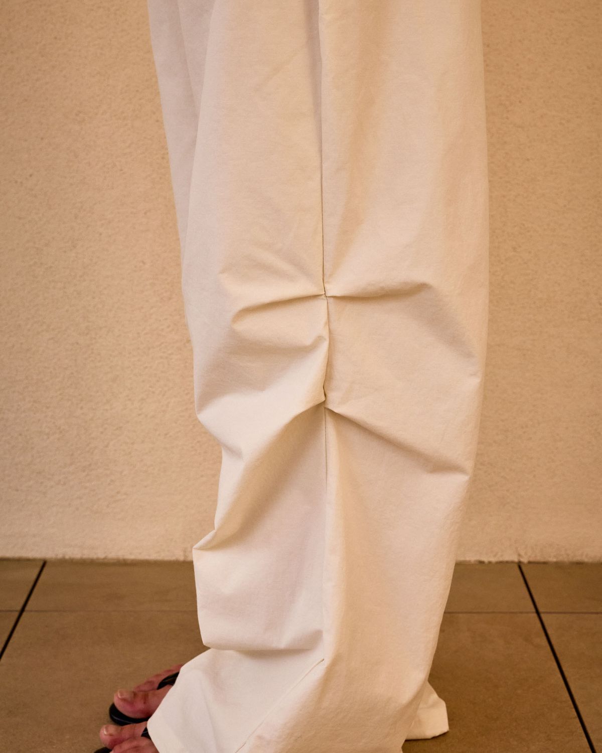 쿨시스(COOLSIS) CS SNAP PARACHUTE PANTS-071 (IVORY)