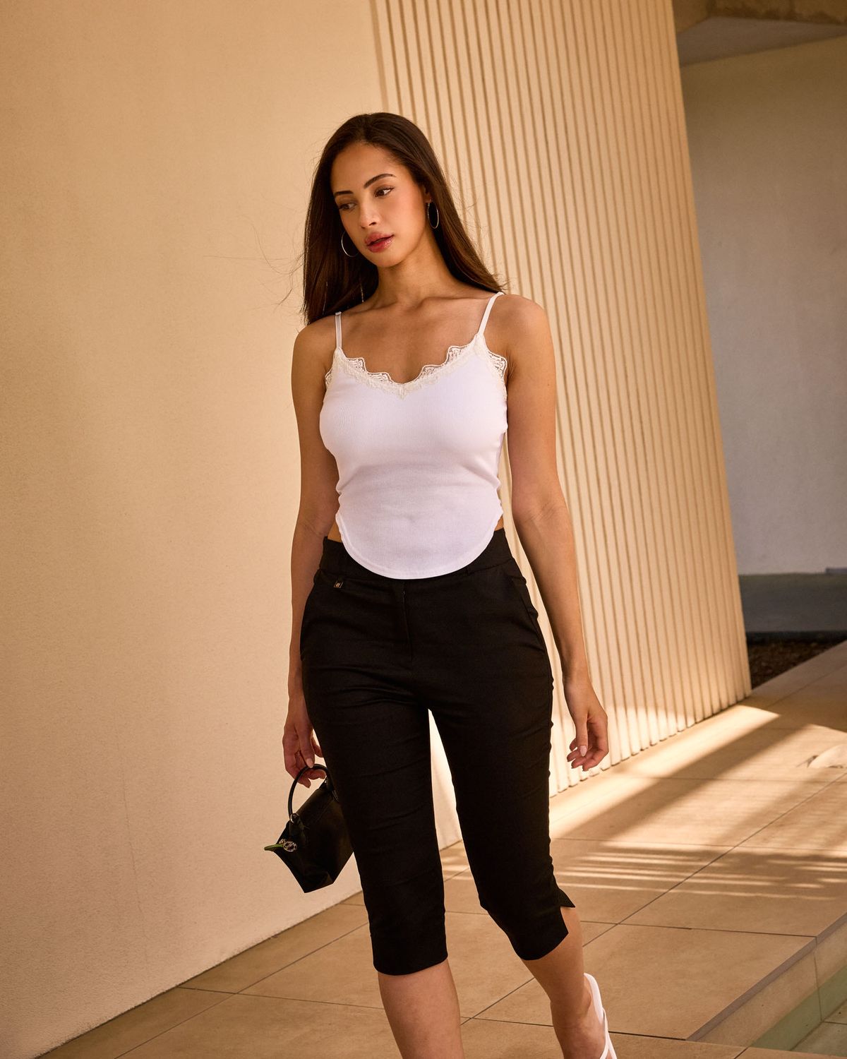 쿨시스(COOLSIS) CS TOP LACE BRA TOP-005 (WHITE)