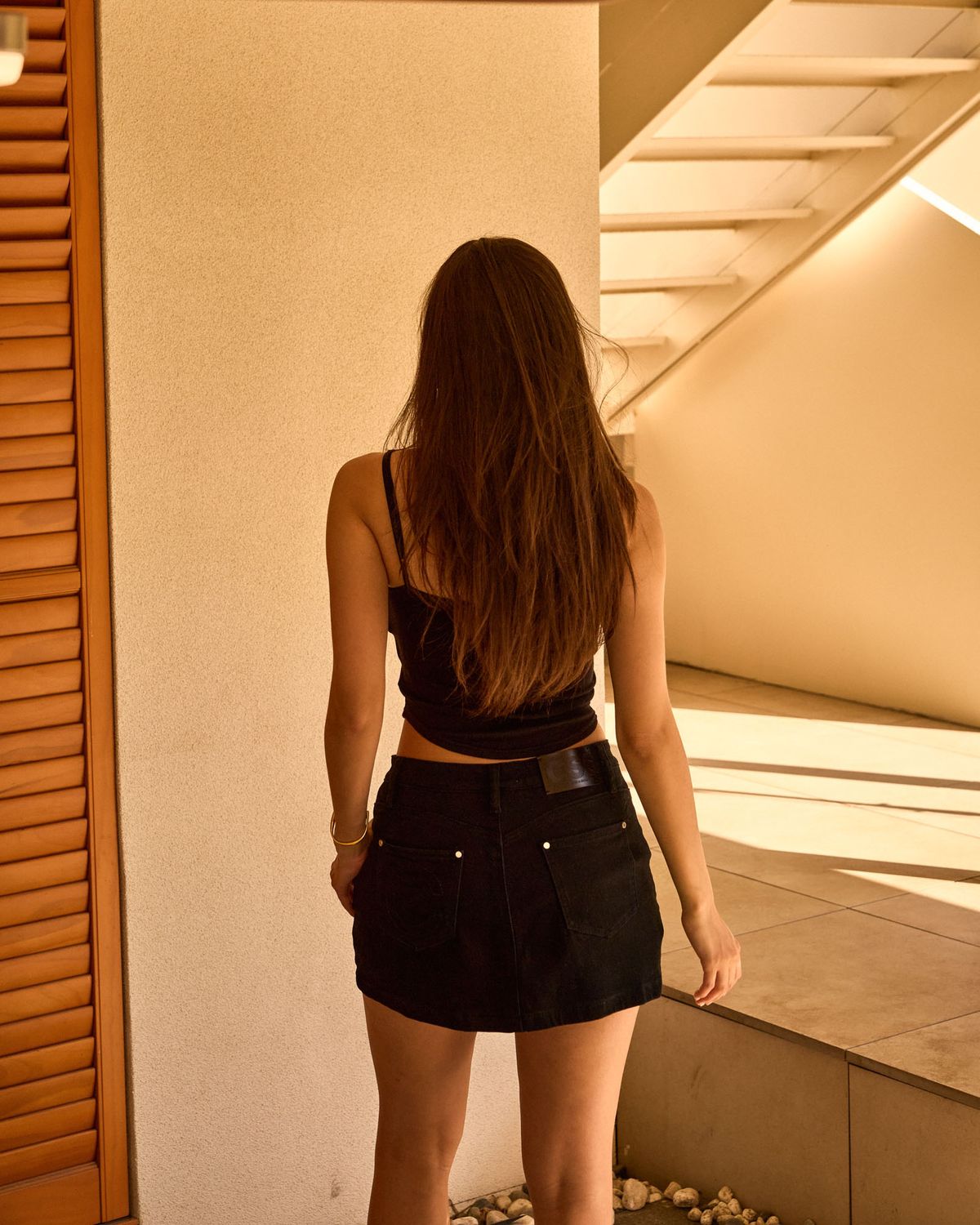 쿨시스(COOLSIS) CS COTTON PANTS&SKIRTS-070 (BLACK)