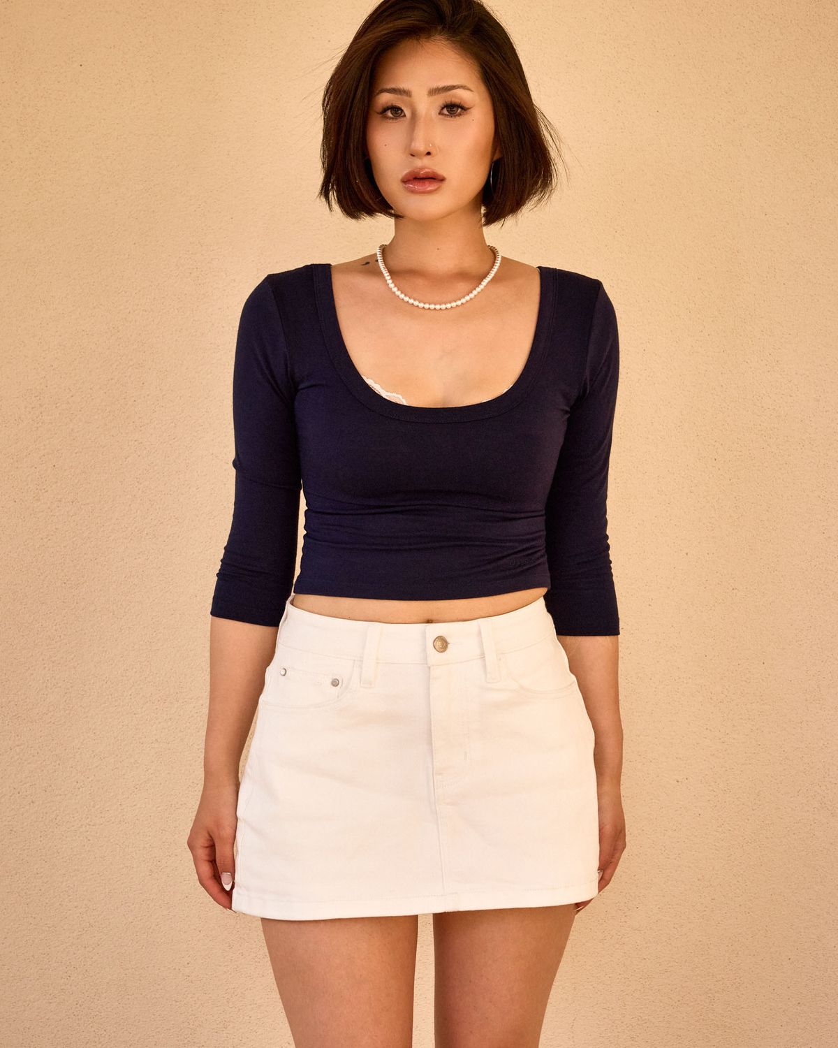 쿨시스(COOLSIS) CS COTTON PANTS&SKIRTS-070 (WHITE)